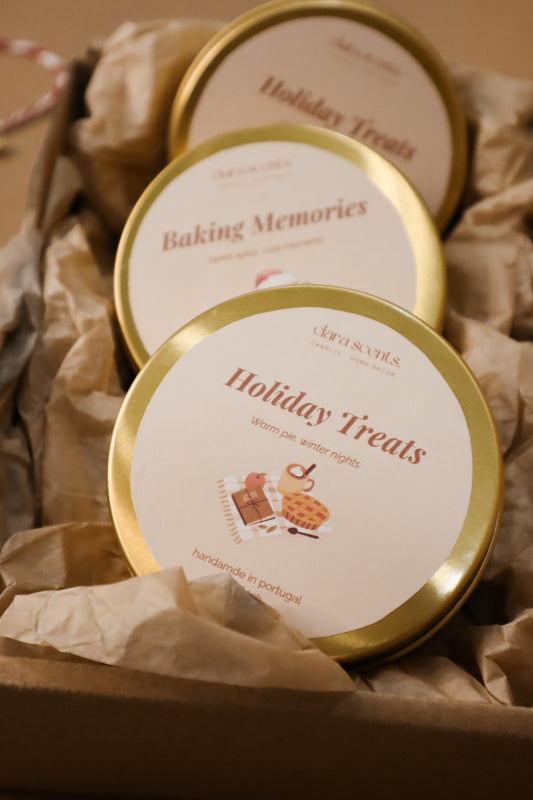 VELAS DE LATA - HOME FOR CHRISTMAS