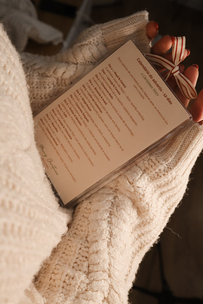 CALENDÁRIO DO ADVENTO - 12 DIAS