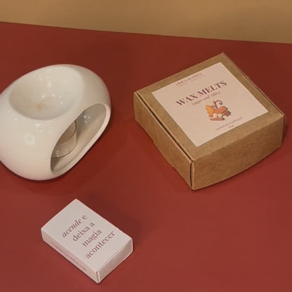 BOX - QUEIMADOR & WAX MELTS